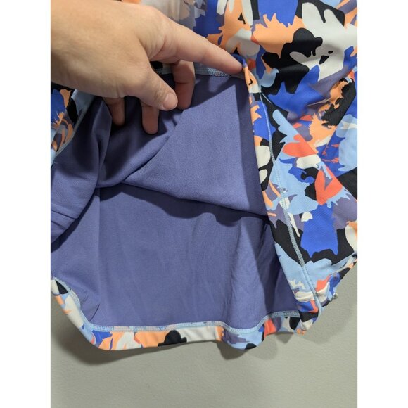 Athleta Women's Maldives Colorful High Neck Bra Cup Tankini Swim Tank Top 34B/C - Picture 10 of 16